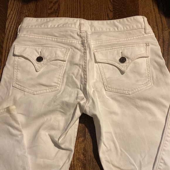 GAP curvy straight white jeans. Worn once. - Picture 4 of 6